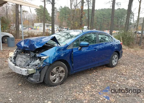 2014 Honda Civic Lx from USA, damaged, VIN 19XFB2F53EE246347